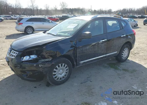 2015 Nissan Rogue Select S из США, поврежденный, VIN JN8AS5MV9FW752341